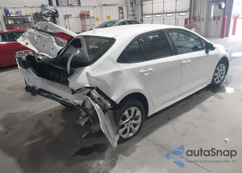 2025 Toyota Corolla Le z USA, uszkodzony, nr VIN 5YFB4MDE5SP268299